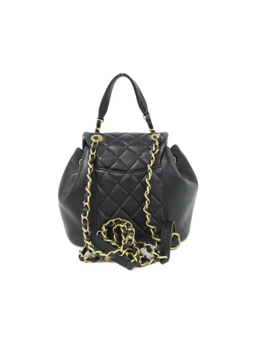Chanel Backpack Sac Black